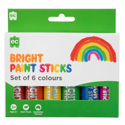 EC Paint Sticks Bright Set 6